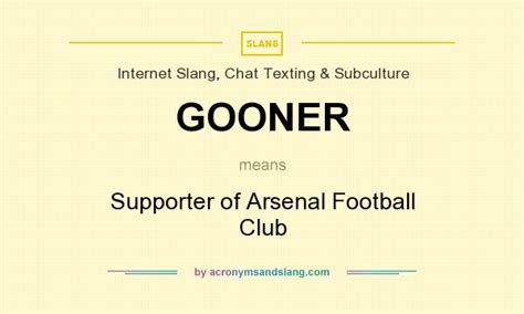 gooner definition|Gooner Meaning Slang